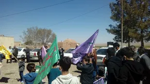 برپایی همایش مهدی یاوران در خارتوران بیارجمند+ تصاویر