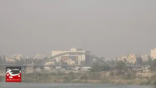 هوای ۴ شهر خوزستان در وضعیت نارنجی آلودگی هوا