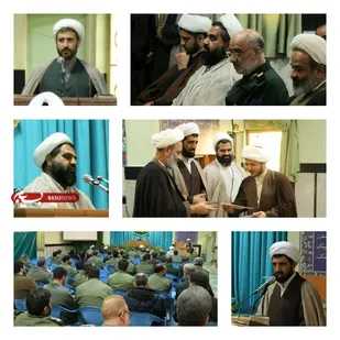 مراسم تکریم و معارفه مسئول بسیج طلاب و روحانیون استان مرکزی برگزار شد