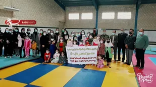 پایان مسابقات قهرمانی ژیمناستیک دختران ناحیه مقاومت بسیج گچساران