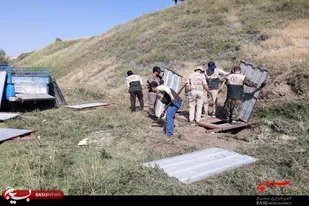 آماده&zwnj;سازی محل رزمایش اقتدار عاشورایی بهار