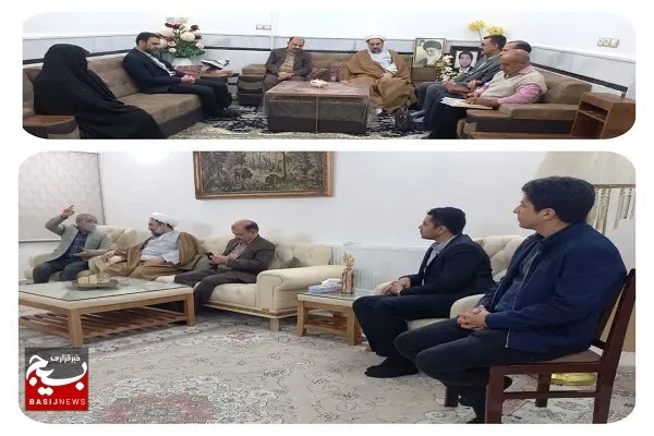 نماینده ولی فقیه در استان با خانواده شهیدانکوشا و لشکری دیدار و دلجویی کرد