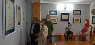 برگزاری نمایشگاه آثار خوشنویسی و طراحی در شاهرود