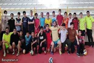 فینال مسابقات والیبال پایگاه&zwnj;های حوزه شهید احمدی روشن همدان