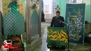برگزاری محفل شعر آئینی امام رضایی در شهرستان قدس