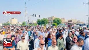 برپایی راهپیمایی باشکوه حمایت از مردم مظلوم فلسطین در خوزستان+عکس