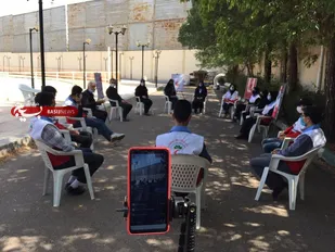 کتابخوانی جوانان بشر دوست اهل هلال در بزرگداشت شهادت حضرت علی اکبر(ع)
