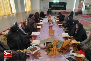 برگزاری محفل انس با قرآن به یاد شهدا در پایگاه شهید حجتی رزن