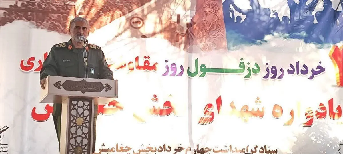 سردار شاهوارپور:
موشک و بمب نتوانست مردم دزفول را از شهر خارج کند