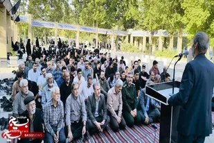 مراسم بزرگداشت سردار شهید علیرضا خزاعی و ۱۲ شهید عملیات قراویز در اسدآباد +تصاویر