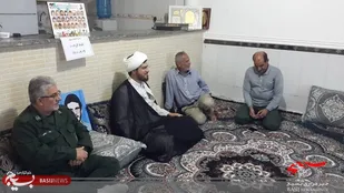 سرکشی از خانوده معلم شهید غلامرضا فرهمند در دلوار