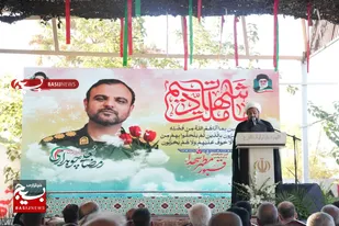 برگزاری آیین عطر افشانی و غبارروبی قبور مطهر شهدا و گرامیداشت یاد شهیدالقدس سرهنگ پاسدار رمضانعلی چوبداری
