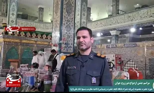 برپایی جشن ازدواج زوج&zwnj;های اهوازی در حرم مطهر علی ابن مهزیار اهوازی