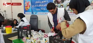 خدمات رسانی جهادی رایگان گروه پزشکی و روانشناسی در روستا&zwnj;ی بیدزرد گچساران +( تصاویر)