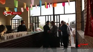 برپایی ایستگاه صلواتی به مناسبت شهادت امام محمد باقر (علیه السلام)