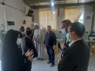 بازرسین سازمان بسیج و سپاه استان از محلات اسلامی شاهرود سرکشی کردند