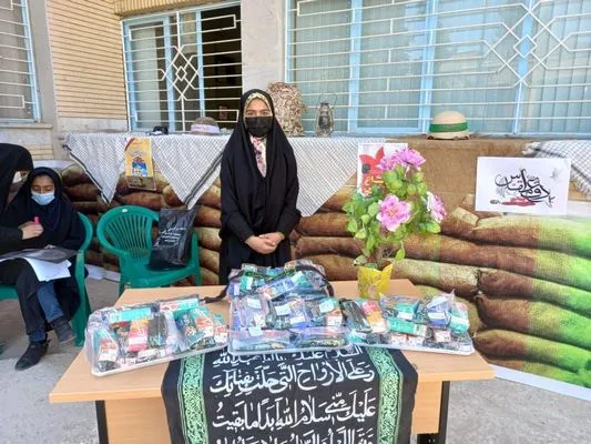 برگزاری ایستگاه سلامت در اداره آموزش و پرورش فارسان