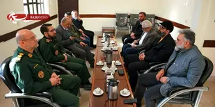 دیدار ریاست سازمان بسیج هنرمندان کشور با سردار جانشین محترم فرماندهی سپاه استان قم