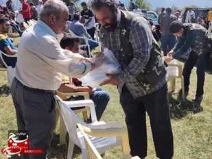 برگزاری جشن بزرگ عید غدیر در جنگل ابر شاهرود+ تصاویر
