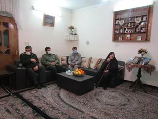 دیدار رئیس سازمان بسیج دانش&zwnj;آموزی کشور با مادر شهید &laquo;رضایی&raquo; در اسدآباد