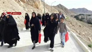 برگزاری همایش بزرگ پیاده روی خانوادگی در شهرستان شاهرود