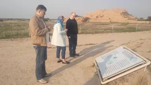 سفر غیر رسمی سفیر &laquo;بلاروس&raquo; از شهر باستانی شوش