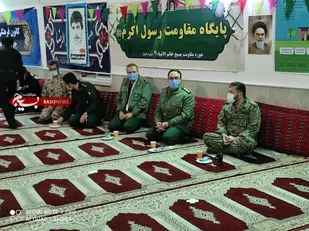 سرکشی فرمانده سپاه شاهرود از پایگاه های بسیج محلات خاتم الانبیا (ص)+ تصاویر