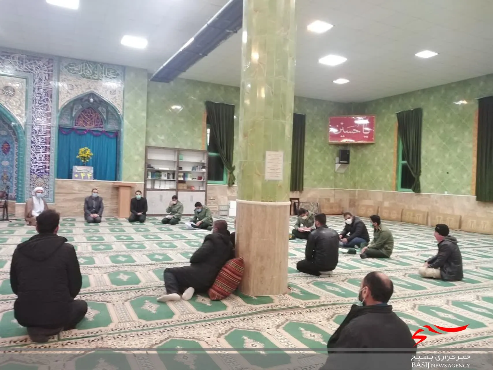 تشکیل قرارگاه حافظان سلامت شهر افوس با حضور شورای فرماندهی ناحیه بویین میاندشت