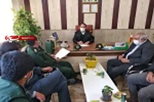 برگزاری جلسه تعامل و همکاری با کلانتری ۱۶ نیروی انتظامی شهرستان زاهدان