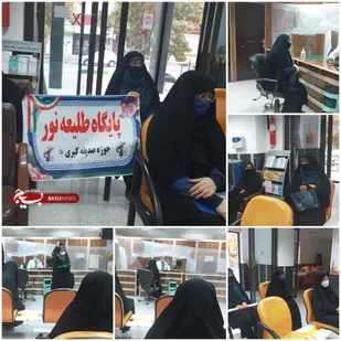 از پیاده روی تا اهدا خون خواهران بسیجی شاهرود+ تصاویر