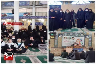 مراسم بزرگداشت دهه بصیرت در محله اسلامی آل یاسین (ع) سرخه برگزار شد