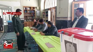 مشارکت حداکثری مردم ولایتمدار قوچان در انتخابات به روایت تصویر