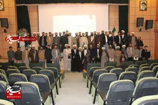 تجلیل از فرماندهان و فعالان سازمان بسیج اساتید، طلاب و روحانیون استان همدان