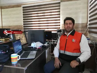 نیروی راهداری سقز زیر غلتک رفت