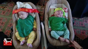همایش شیرخوارگان حسینی در خمین با حضور پرشور مادران و نوزادان برگزار شد