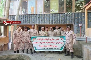 برگزاری اوقات فراغت سربازان سپاه ناحیه محمد رسول الله (ص) شیراز
