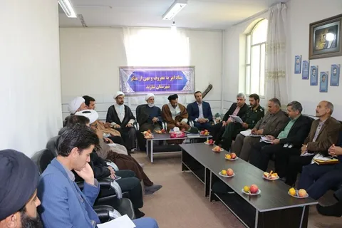 جلسه ستاد امر به معروف و نهی از منکر در شهرستان شازند