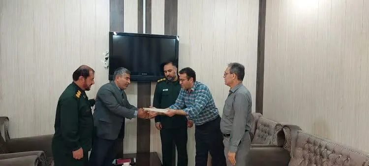 معارفه مسئول جدید بسیج هنرمندان بهبهان