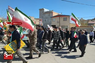 راهپیمایی روز جهانی قدس در بخش زند ملایر