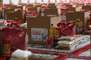 توزیع ۷۰۰ بسته معیشتی بین نیازمندان شیراز