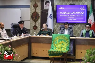 حضور کاروان زیر سایه خورشید در قرارگاه استانی شهید فهمیده قم