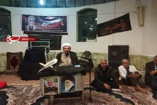 مراسم دومین سالگردشهادت شهید حاج قاسم سلیمانی در شهر دهرم