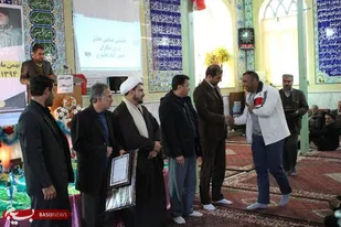 همایش تجلیل از ورزشکاران روستای حسین&zwnj;آباد عاشوری برگزار شد+تصاویر