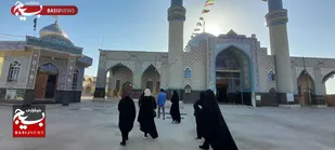 زیارت کاروان راهیان نور دانشجویی بوشهر در امامزاده عبدالله هندیجان