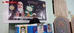 مراسم سالگرد ارتحال امام ره در منوجان برگزار شد