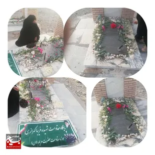 غبارروبی مزار شهدا بهانه&zwnj;ای برای زدودن غبار از دلها