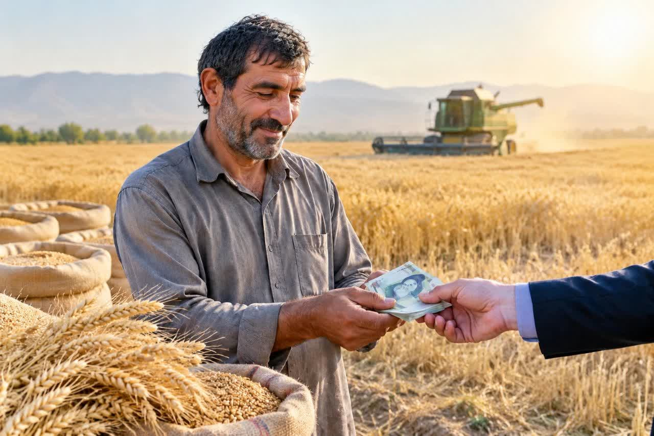 خرید بیش از ۳۷۴ هزار تن گندم در آذربایجان‌شرقی/ پرداخت ۹۸.۲ هزار میلیارد ریال به گندمکاران