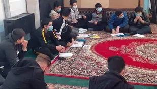 کلاس کمک آموزشی در پایگاه بسیج بلال حبشی برگزار شد