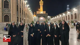 سفر معنوی خواهران بسیجی هفتکل در قالب اردوی زیارتی و تفریحی