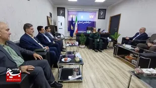 دیدار مدیر بنیاد شهید و امور ایثارگران گیلان با فرمانده سپاه قدس استان به&zwnj;مناسبت هفته دفاع مقدس